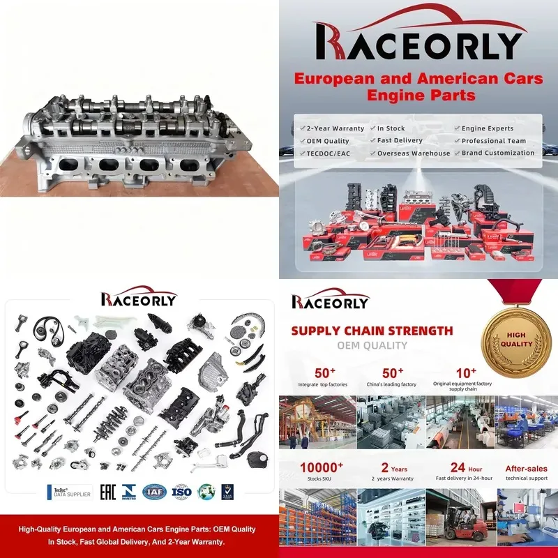 Hot Sale Raceorly Cylinder Head for B5 1.8T CED Engine OEM 06A103351G 06A103351J 06A103351L