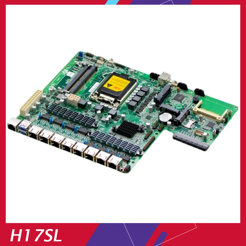 Motherboard for YANYU H17SL Can Expand The Optical Port Electrical Port 8 Network Port LGA1151