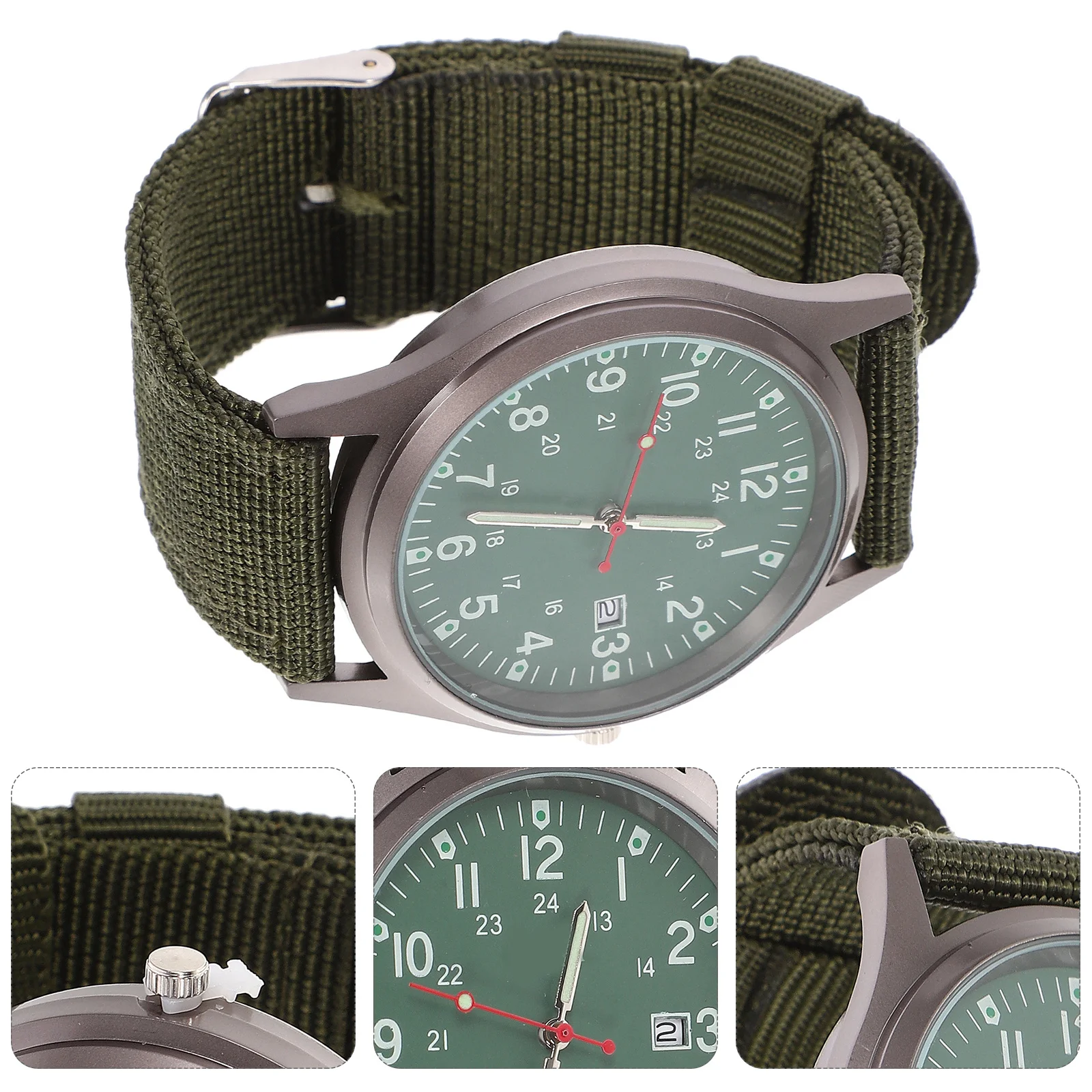 

Casual Men's Watch Calendar Wristwatches Quartz Fashion Adjustable Bracelet Unisex Student