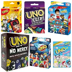 UNO Dragon Ball Z Matching Card Game SHOWEM NO MERCY Multiplayer Family Party Boardgame Funny Friends Entertainment Poker