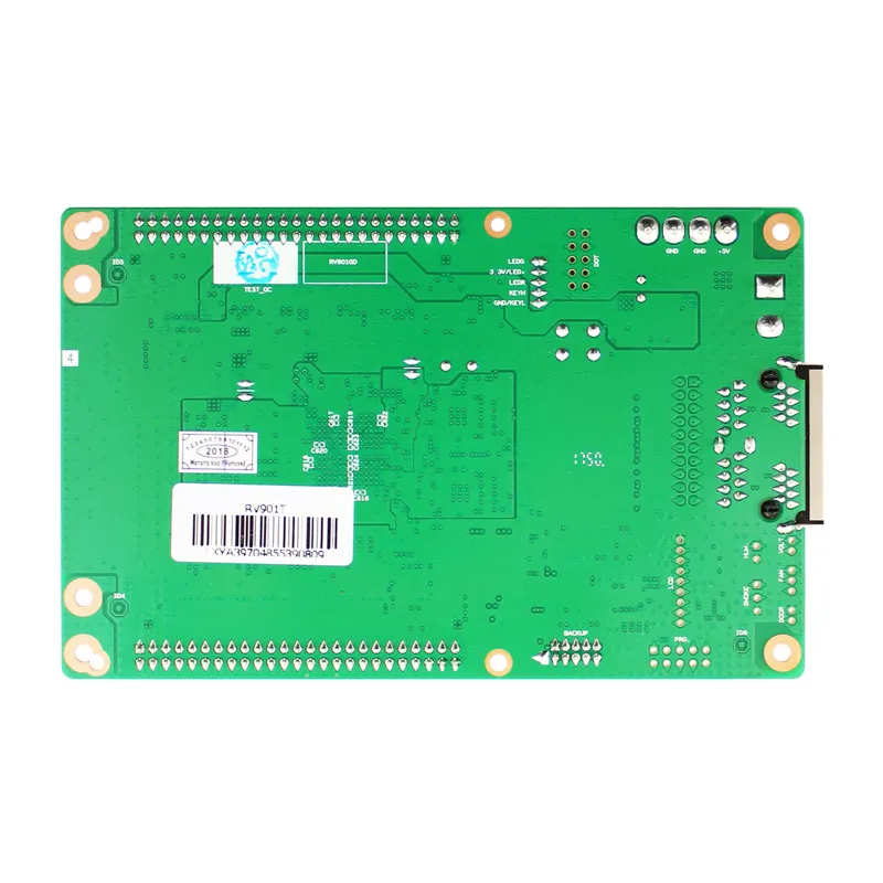Linsn การ์ดควบคุม RV901 จอแสดงผล Led Synchronous รับการ์ดทํางานร่วมกับโปรเซสเซอร์วิดีโอ led video Wall Screen Splicer