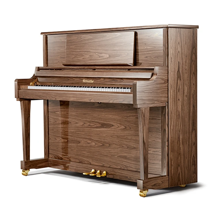 Upright Acoustic Piano 88‑Keys Solid Wooden Cabinet Musical Instrument for Home Professional Practice Performance