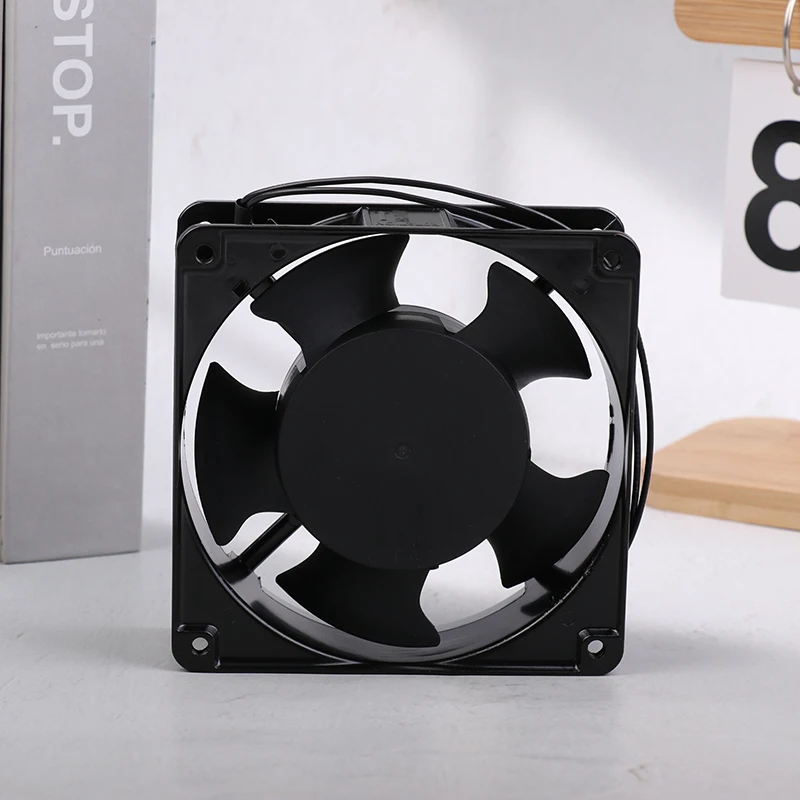 Per 12038DP 200A2123HSL AC 220V Ventola di raffreddamento Ventilatore Doppio cuscinetto a sfere Ventola di raffreddamento Ventola assiale di scarico 120*120*38MM