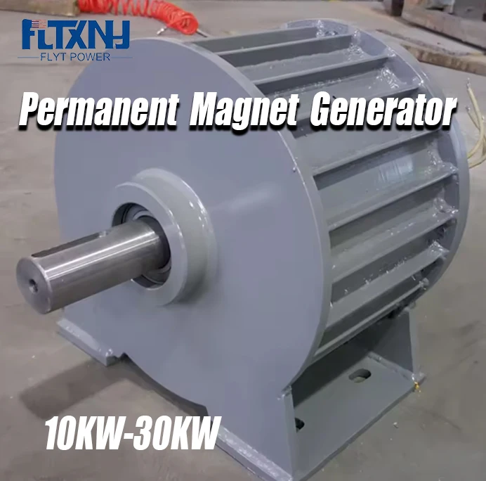 30KW Low RPM Permanent Magnet Wind Turbine Generator 96V 110V 120V 220V 380V Free Energy Generator Alternative Energy