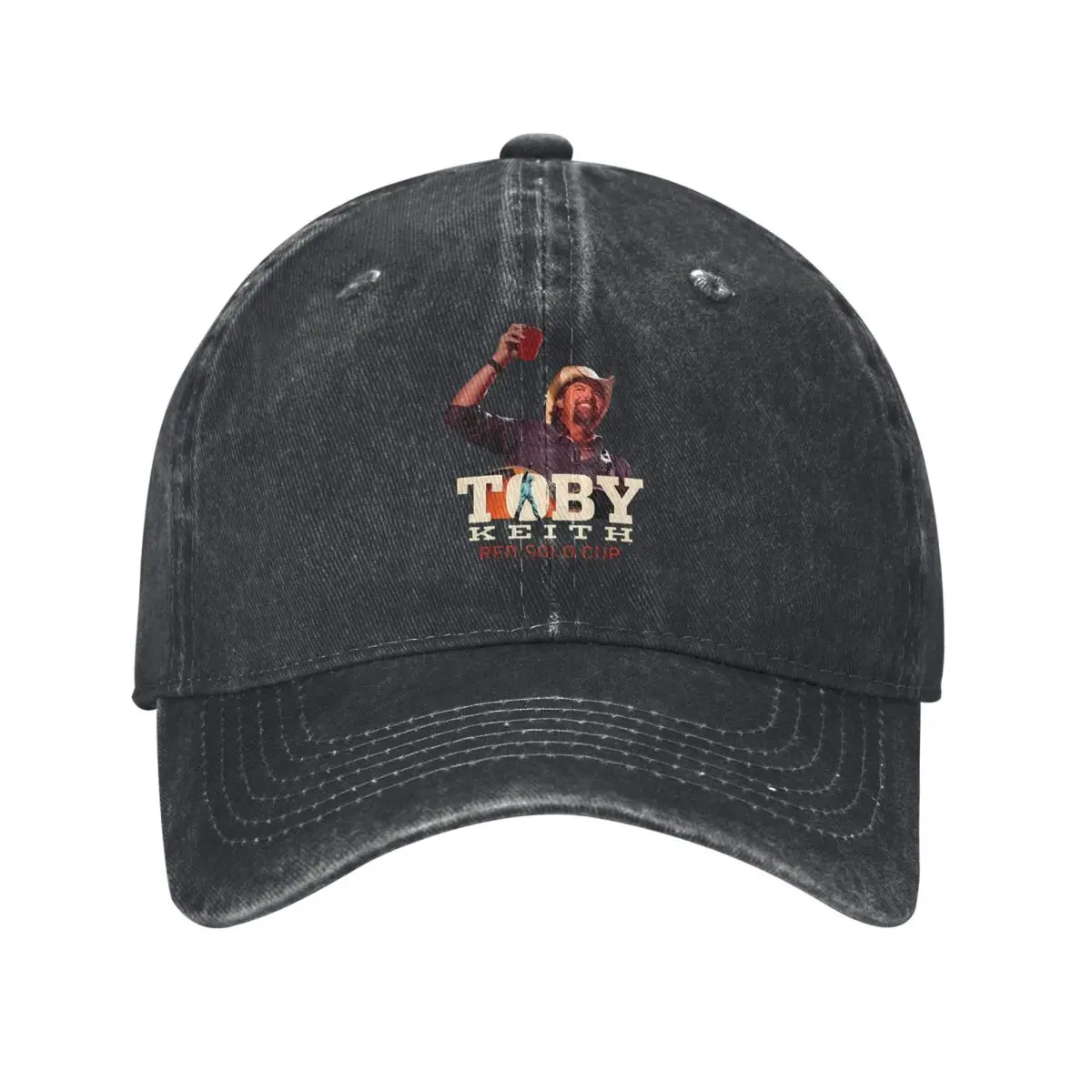 Retro Toby Keith Red Solo Cup Baseball Caps Men Women Distressed Washed Headwear Outdoor All Seasons Travel Caps Hat