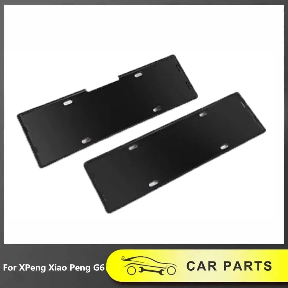 

License Plate Holder License Plate Frame Fully Wrapped License Plate Frame Accessories Fit For XPeng Xiao Peng G6 2023 2024 2025