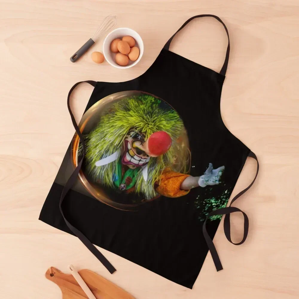 

Basel carnival masks Apron Home Utensils kitchen girl household woman Waterproof Kitchen For Women Apron