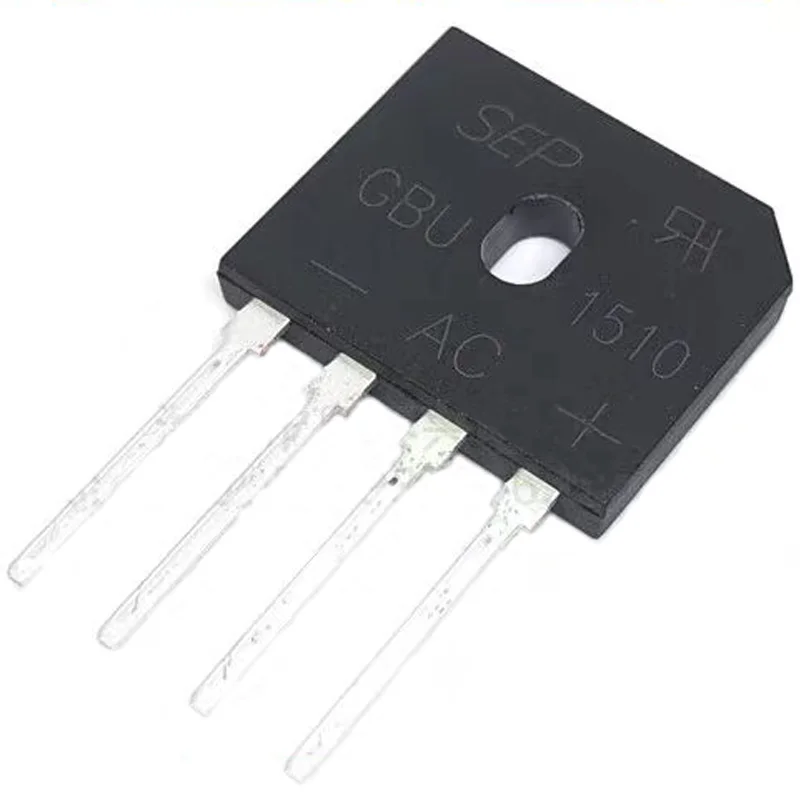 10PCS SEP GBU1510 15A1000V Induction Cooker Rectifier Bridge Bridge Stack