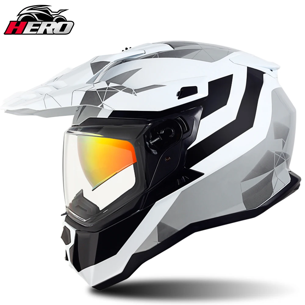 GSB Motocross Helmet Men Motorcycle Helmet Full Face Moto Helmet Cross Downhill Off-road Helmet Men Casco Moto ECE Approved