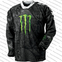 Monster Energy Jersey  MotoSport 2025 T-Shirt Men Hot Sale New Summer Women Tee Long Sleeve Tops Shirts Children
