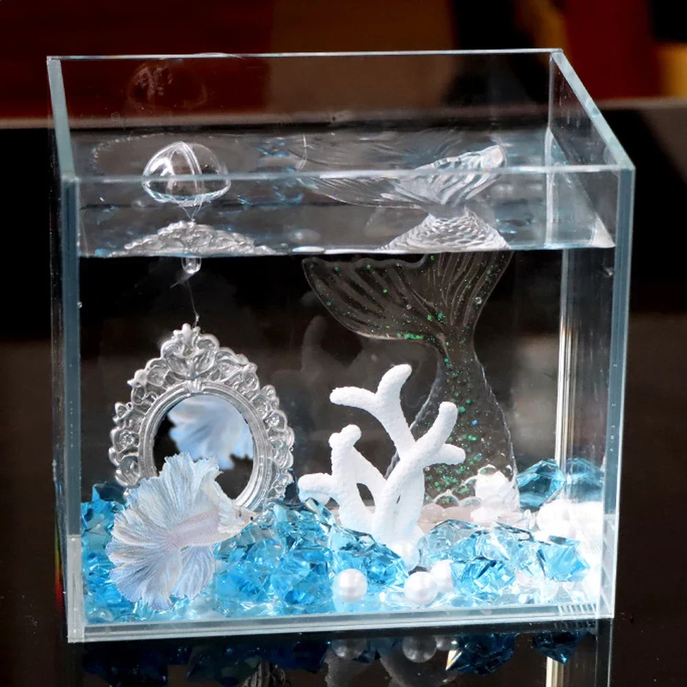 Adorno flotante de enriquecimiento para acuario betta - imagen 3