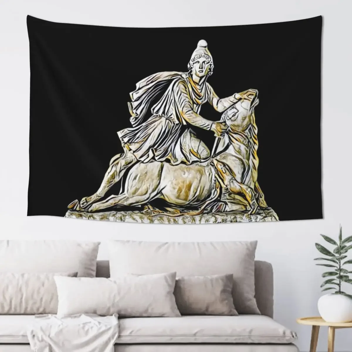 

Mithras Tapestry Cute Room Decor House Decorations Tapestry