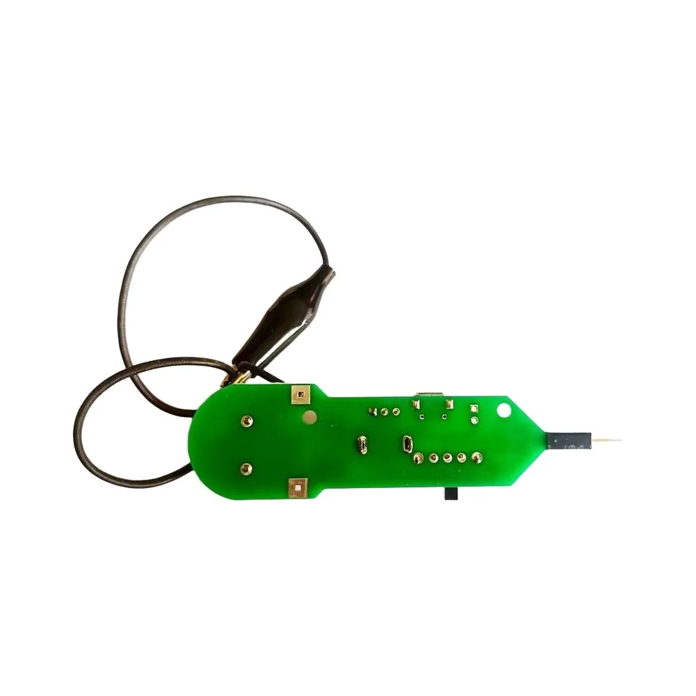 Audio Signal Detector USB-C-Powered With Audio-Visual Indicator And Ground Clip 95x25mm Audio Signal Detector For Radio Repair