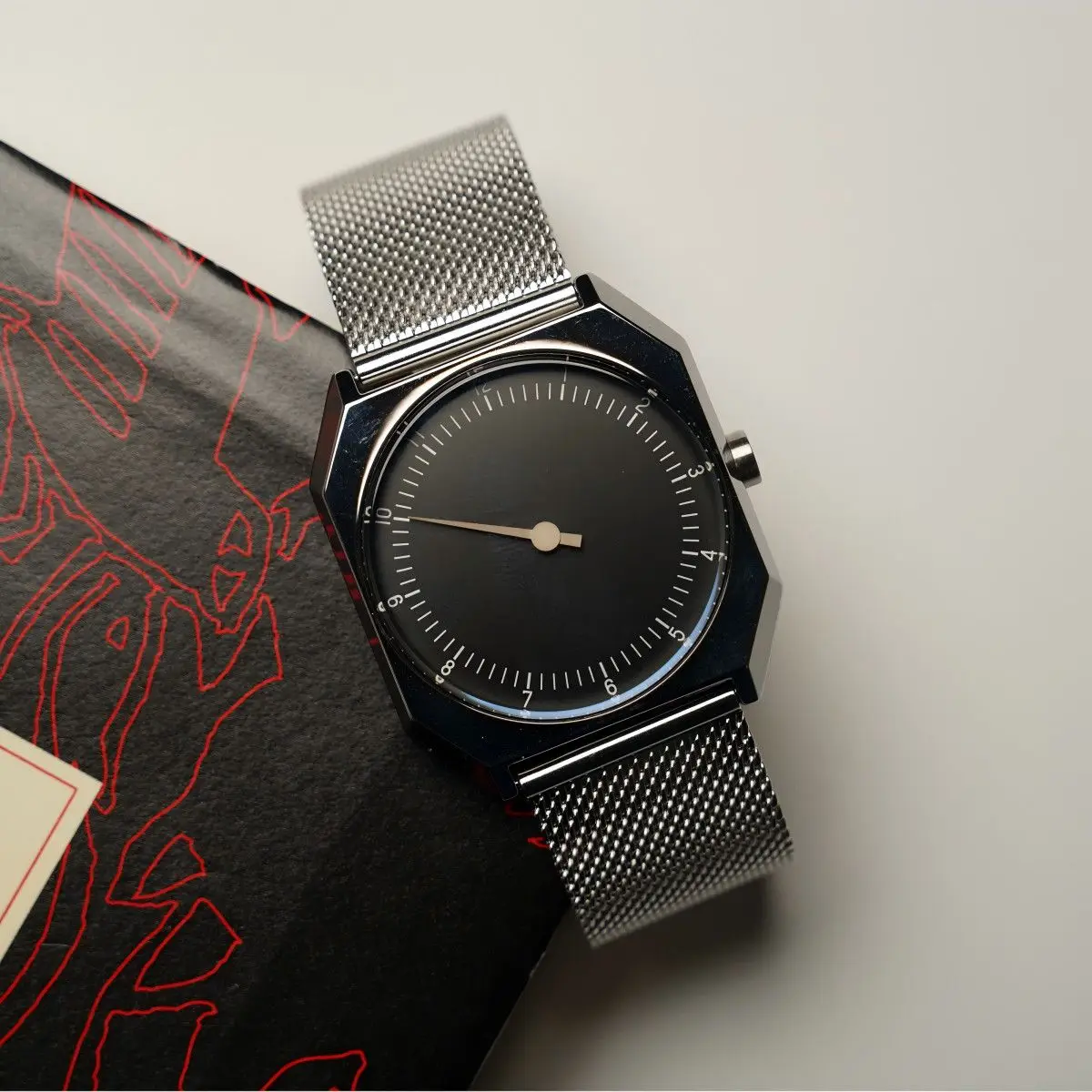 Light luxury watch men's simple geometric design European and American watches personalized retro men's watches