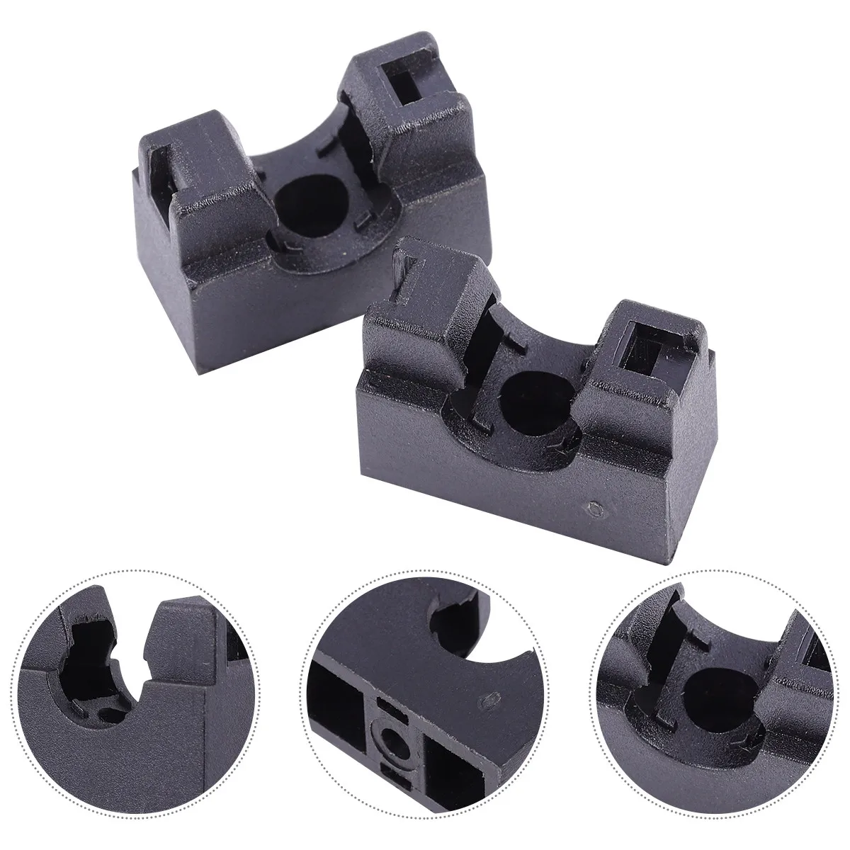 10pcs Hose Fixing Support Mount Bracket For Sewer Hose Lift Cradle Weatherproof Nylon Pipe Stand Soft Tube Holder Clamp Hardware view 6