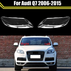 Car Front Headlight Glass Headlamps Transparent Lampshade Lamp Shell Case For Audi Q7 2006~2015 Auto Headlight Cover Lens Caps