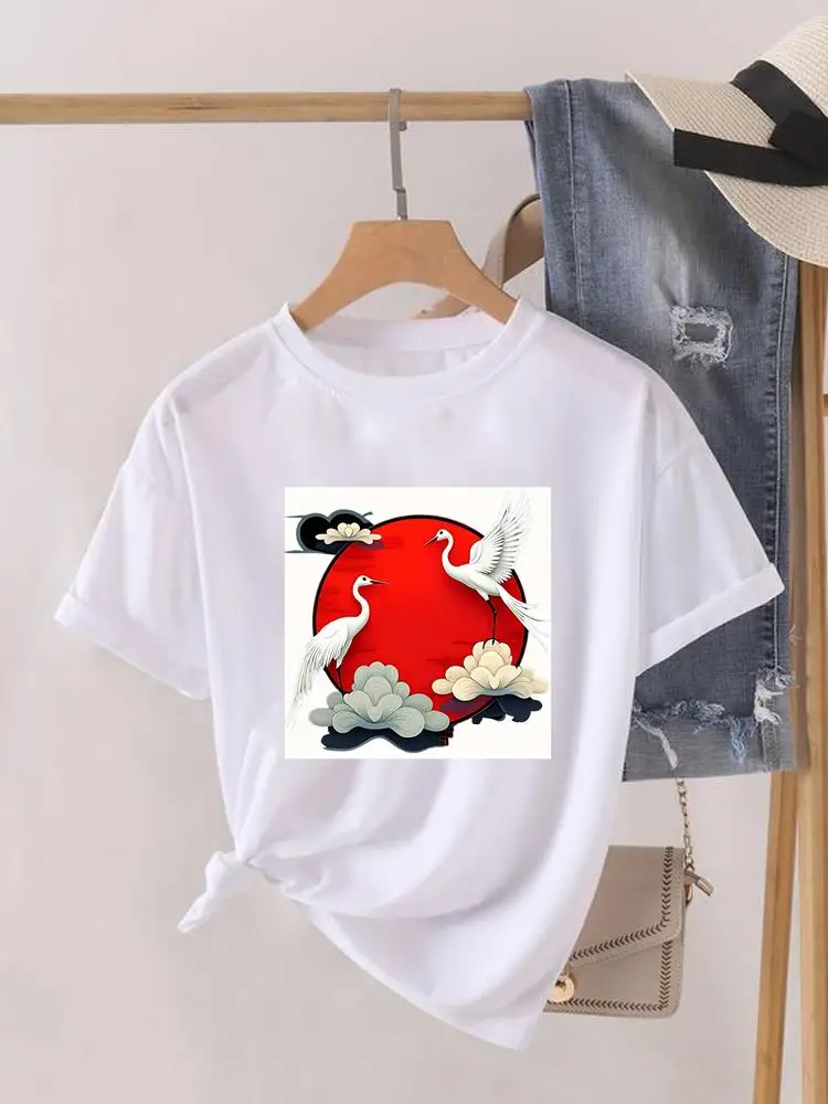 Femmes imprimer femme graphique T-shirts mode vêtements dame vêtements lettre mignon tendance 90s à manches courtes t-shirt t-shirt style décontracté