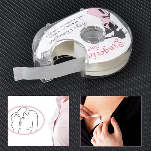 Fashion Safe Double Sided Adhesive Lingerie Tape Body Clothing Waterproof Tape Portable And Easy To Remove Tape