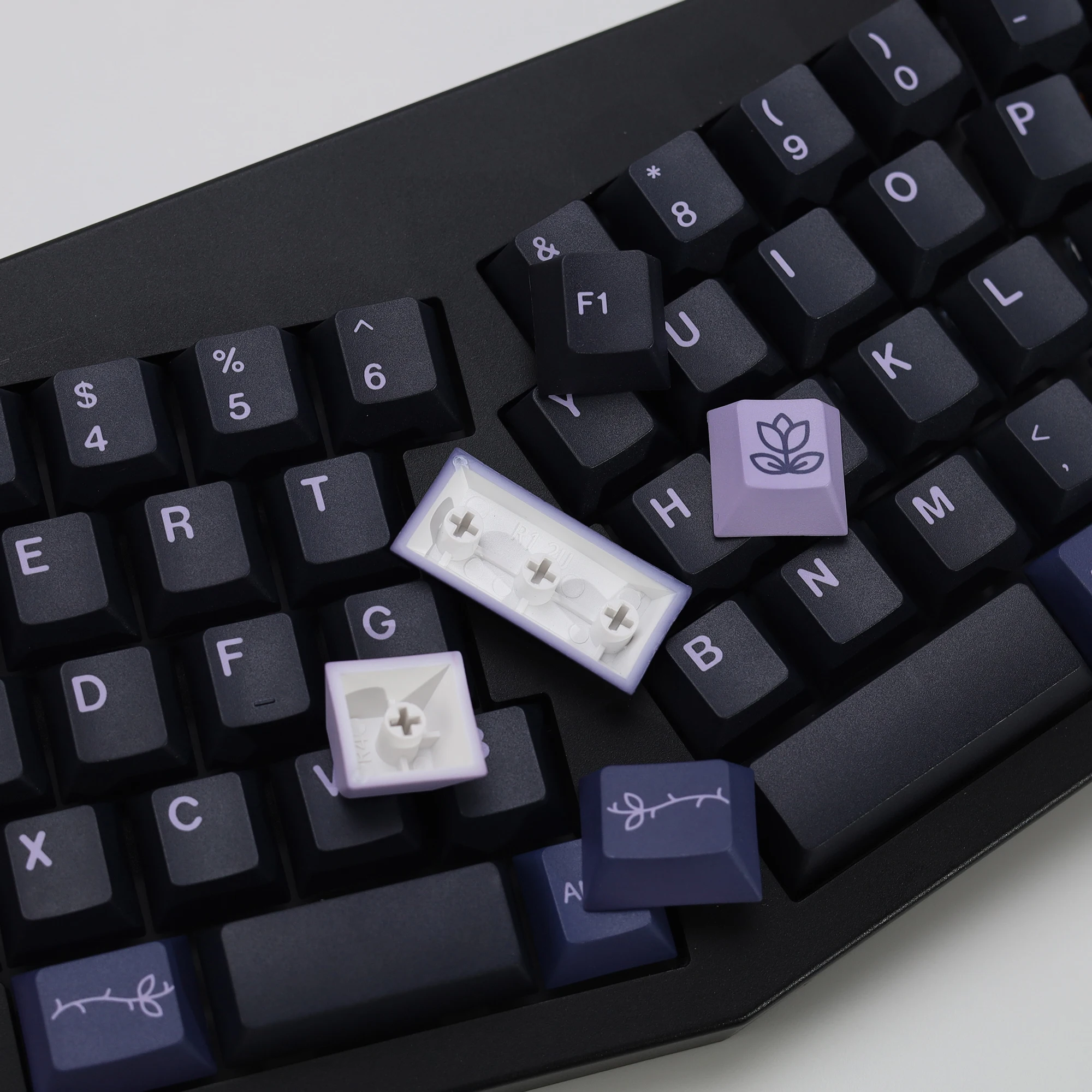 KBDiy Clone GMK Keycaps Retro GMK First Love Cherry Profile PBT ISO Keycap für magnetische Schalter Gaming Mechanische Tastatur KIT – Detail 4