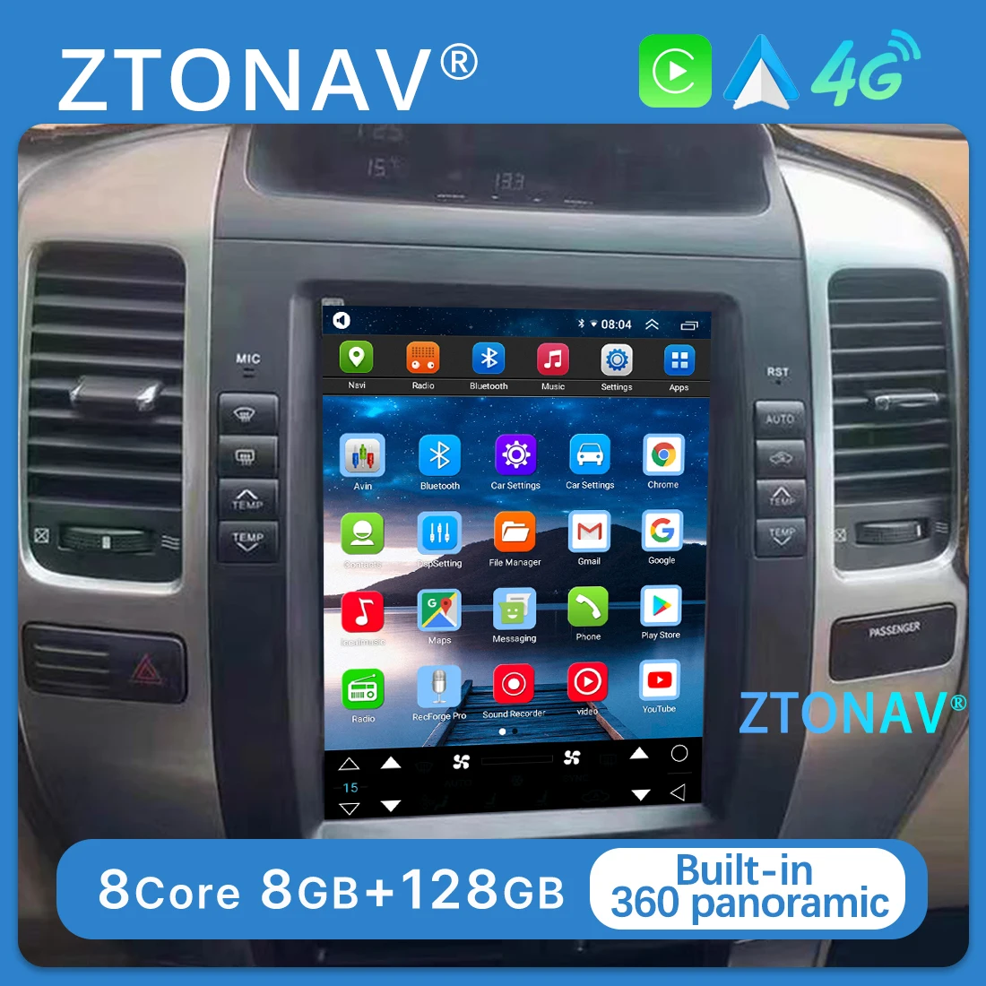 

Android Car Radio For Toyota Proda 2002 2003 2004 2005 2006 2007 2008 2009 Tesla Screen Radio GPS Navigation Auto Headunit