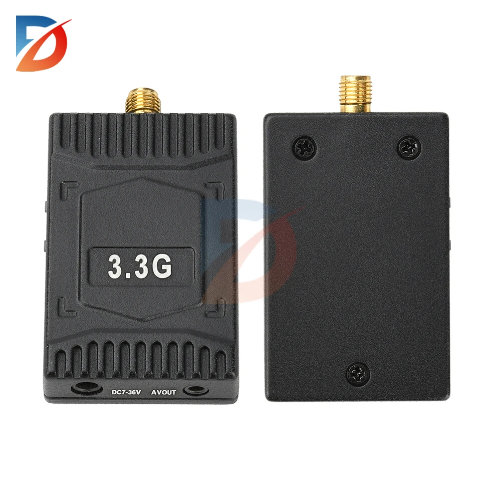 VTX 3.3GHz 4W 6W VRX Analog Video Transmission Module FPV Wireless Audio and Video Transmitter 16CH for FPV for RC Racing Drone