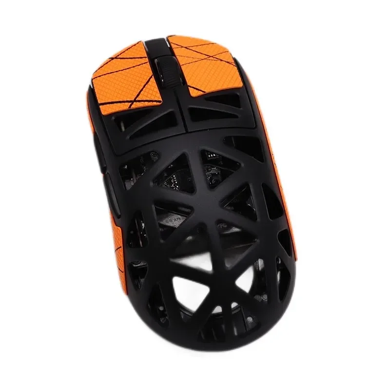 1 Set Mouse Anti Slip Grip Sticker For MCHOSE A7X ULTRA Mouse Non-Slip Anti Sweat Tape Carbon Fibre Bottom Dust Proof Sticker
