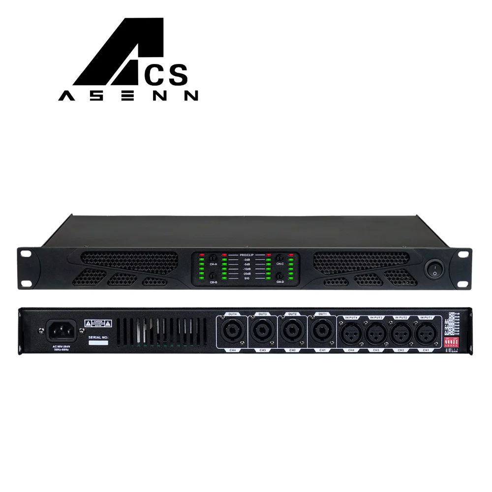 

EIF BG4.6 Digital Power Amplifier Professional Quality 4*600W