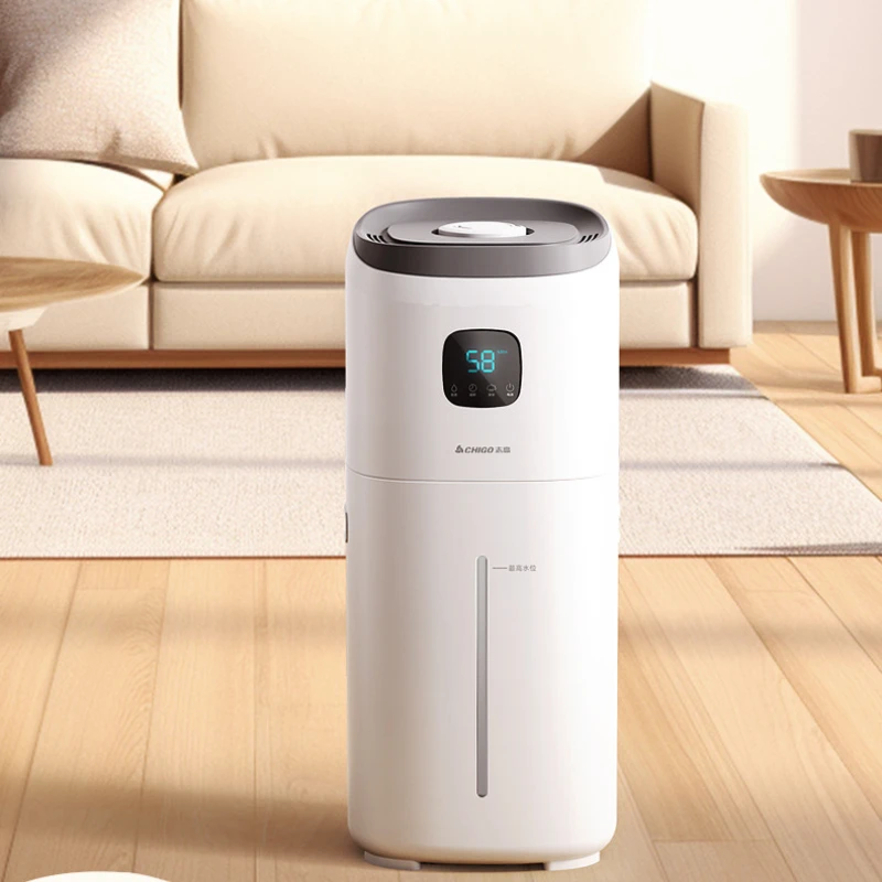 6L Ultrasonic Humidifier, Quiet Air Purifier with Essential Oil Diffuser, Baby-Safe Cool Mist Machine for Bedroom Whole House