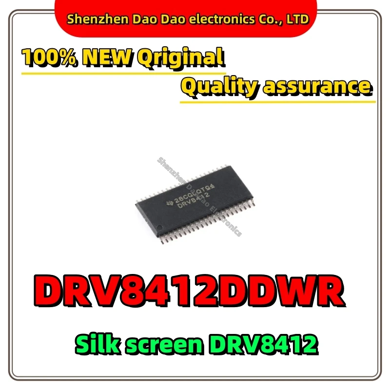 DRV8412DDWR Screen printing DRV8412 New drive controller chip New original IC chip HTSSOP-44