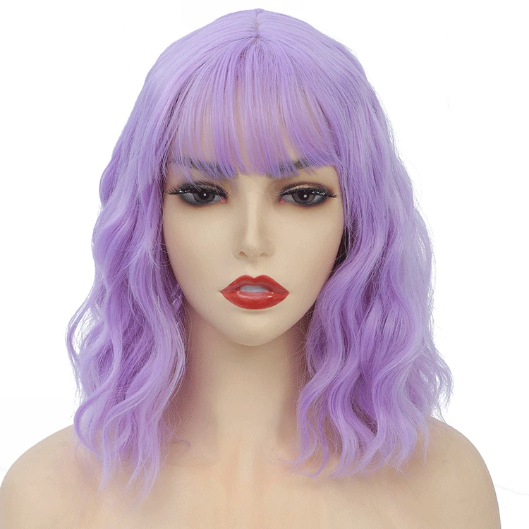 Hot wigs European and American wig fluffy fashion easy to take care of wig head cover