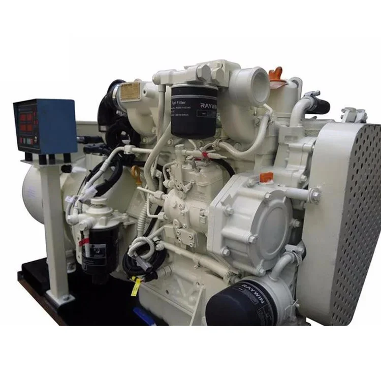 China low noise 30KVA 1000kva 250kw 10kw compact small alternator ship boat marine d i e s e l generator