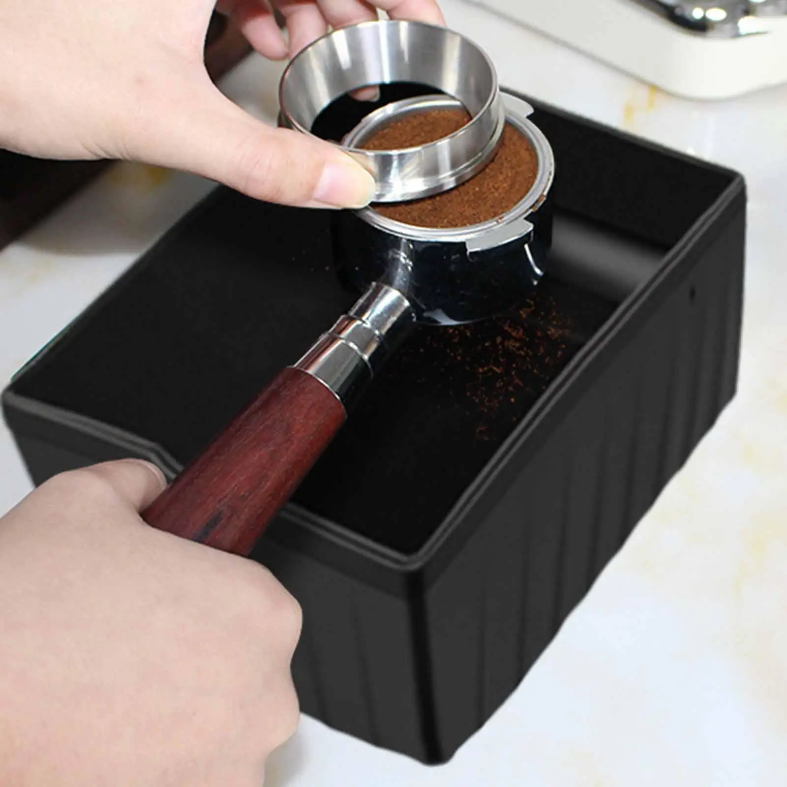 حاوية طحن القهوة اسبريسو جراوندز صندوق طحن لفندق المطبخ المنزلي