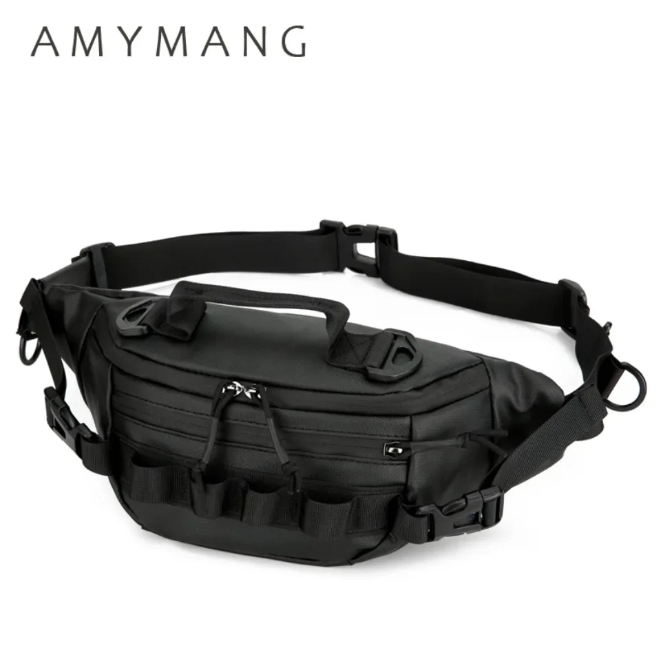 

New Outdoor Waist Bag Men Multi-functional Cross-body Chest Bag Shoulder Bag High-quality Running Sport Fishing Small Waist Sac