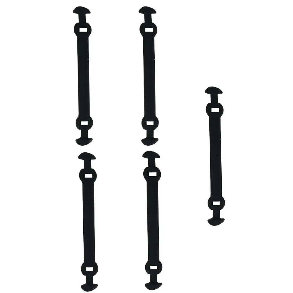 

5Pcs Silicone Tennis Racket Dampeners Long Portable Absorbers Improve Stability during Match Professional Grade Tennis Supply