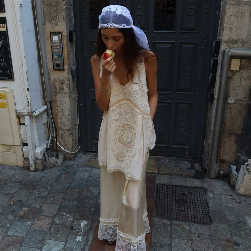 

Женские юбки-миди с кружевной отделкой, модные повседневные атласные длинные юбки с эластичной резинкой на талии