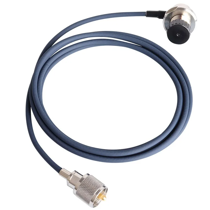 Линия подачи 2D5MR с разъемом M для автомобильного радио рации, портативного трансивера, алмазная антенна