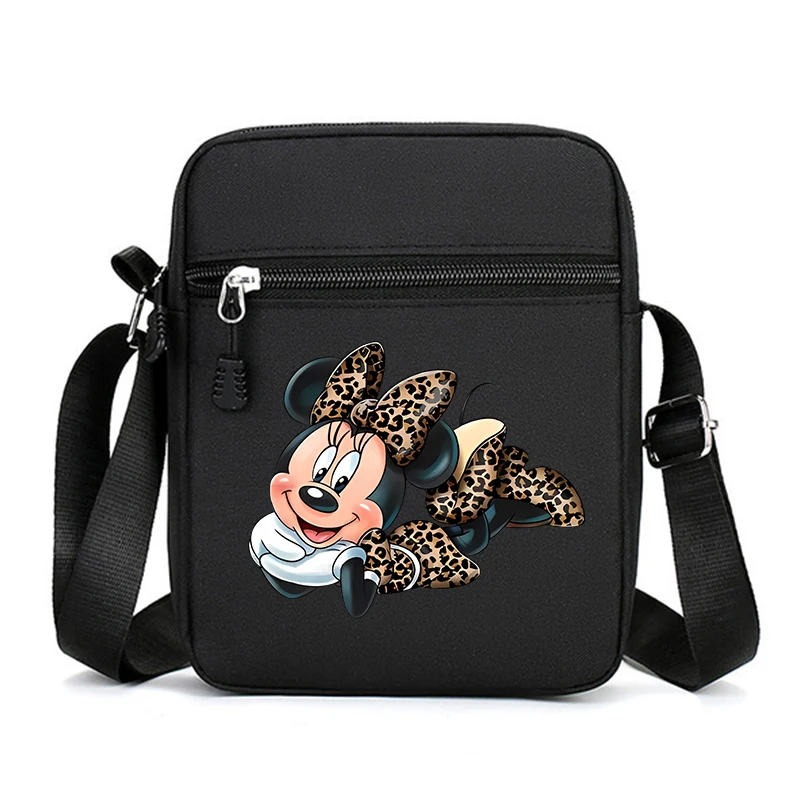 DISNEY MICKEY Men Women Small Shoulder Bag Diagonal Backpack Chest Bag Child Mini Messenger Cross Bag Mobile Phone Waist Pack