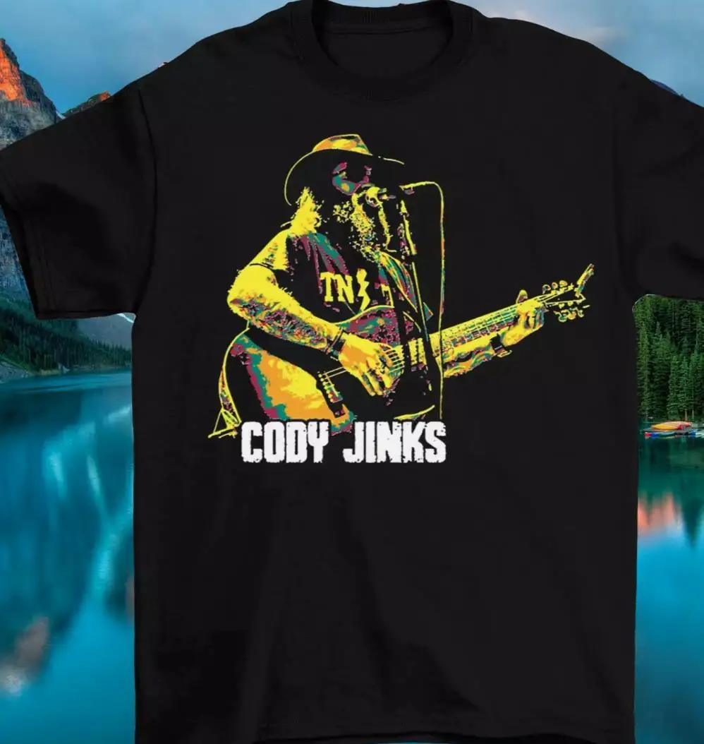 

Забавная футболка Cody Jinks Singer, черная, размер S M L 23XL