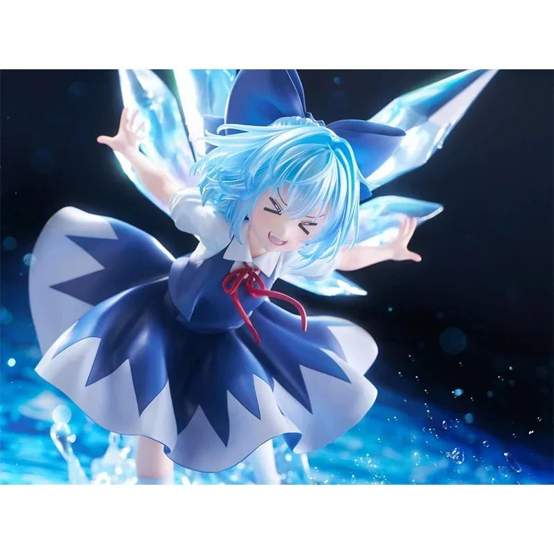 FuRyu F: NEX Touhou Tenkuushou Cirno иллюстрация по ручке оригинальная подлинная трубочка 25 см аниме фигурка модель украшения подарки