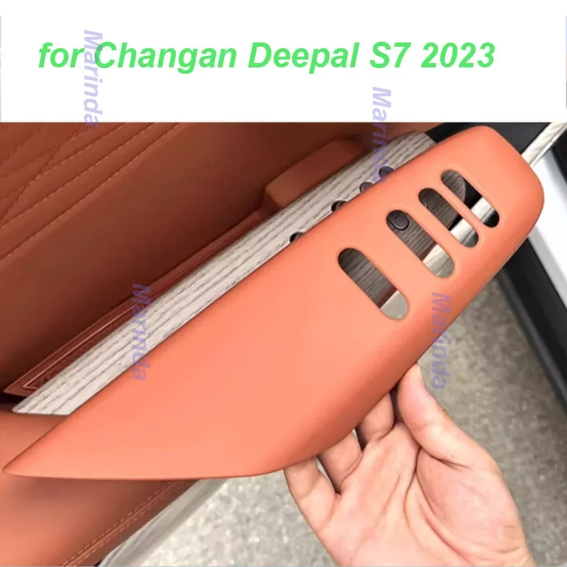 

Крышка панели автомобильного подъемника для Changan Deepal S7 2023, рамка рулевого колеса, отделка воздуховыпускного отверстия, защитный чехол, аксессуары для интерьера