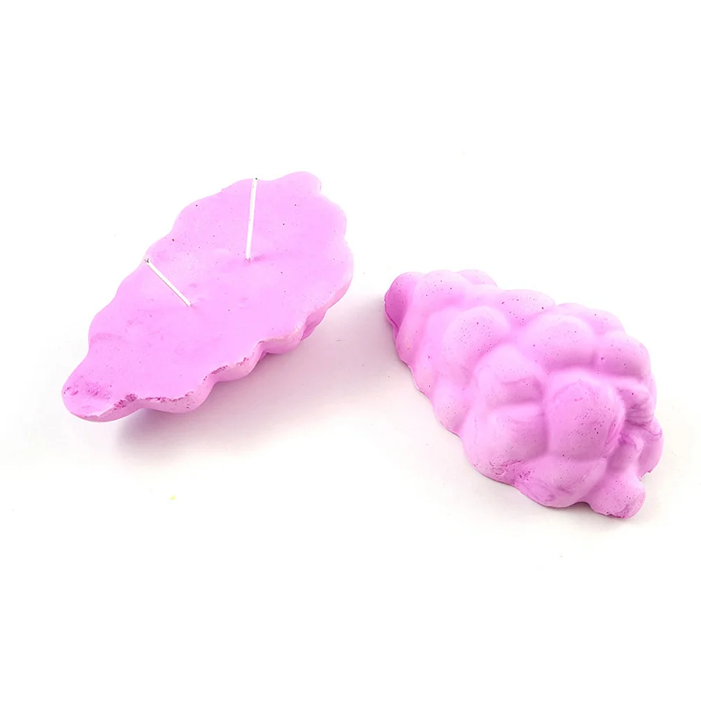 Piedra de molienda para dientes de mascotas, minerales de calcio Natural para hámster, Chinchilla, conejillo de indias, mascotas pequeñas, molares para masticar seguros con forma de fruta, 4 Uds.