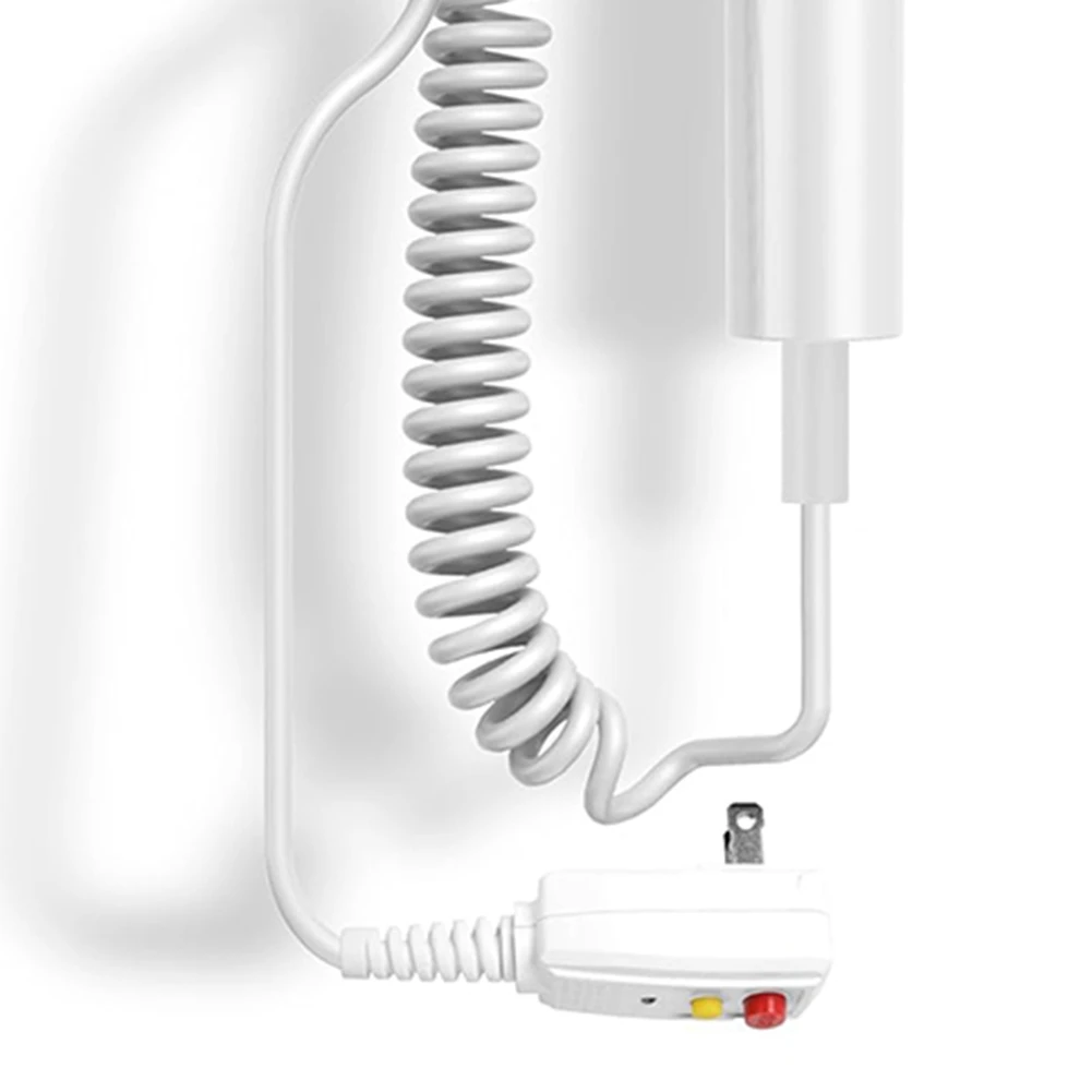 

Настенный фен для отелей 110В, профессиональный фен для сушки волос в ванной комнате и салоне, фен для туалетных комнат (стандарт США)