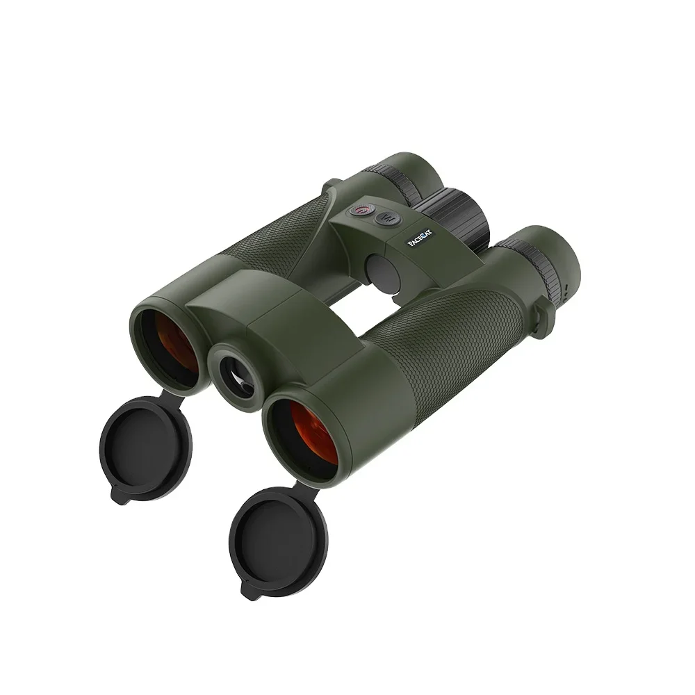 Pacecat Red Illuminate High Transmittance LCD Binocular Hunting Long Distance 10X42 LRF Binoculars