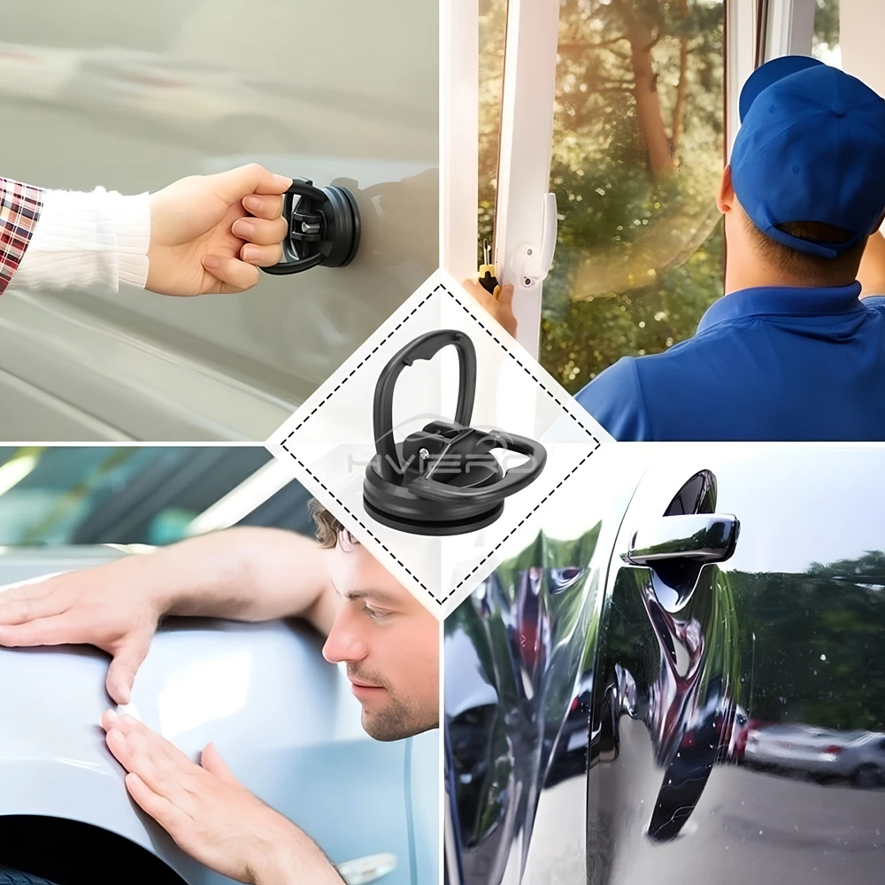 1 pçs extrator de amassados puxar carroçaria painel removedor otário ferramenta 2 Polegada reparação carro otário ferramenta ventosa suave adequado para pequenas amassados