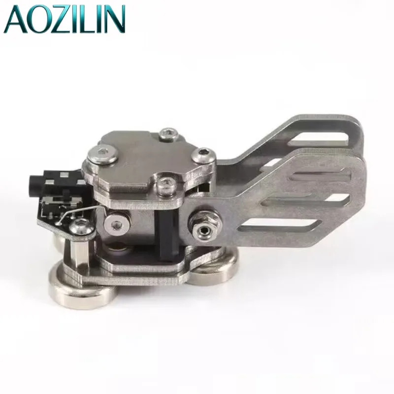 AOZILIN Mini Dual‑Paddle CW Automatic Key, Armor‑Style Morse Telegraph Transmitter for HAM Shortwave CW Practice Use