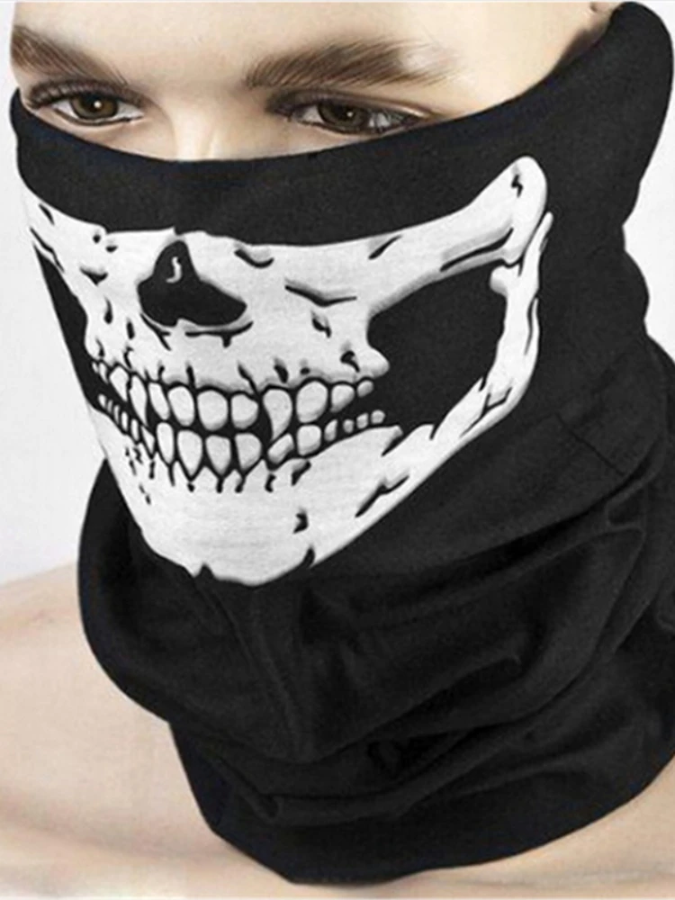 AliExpress Skull Men Balaclava Ski Mask Cycling Caps Snowboard Face Cover Motorcycle Bicycle Helmet Hood