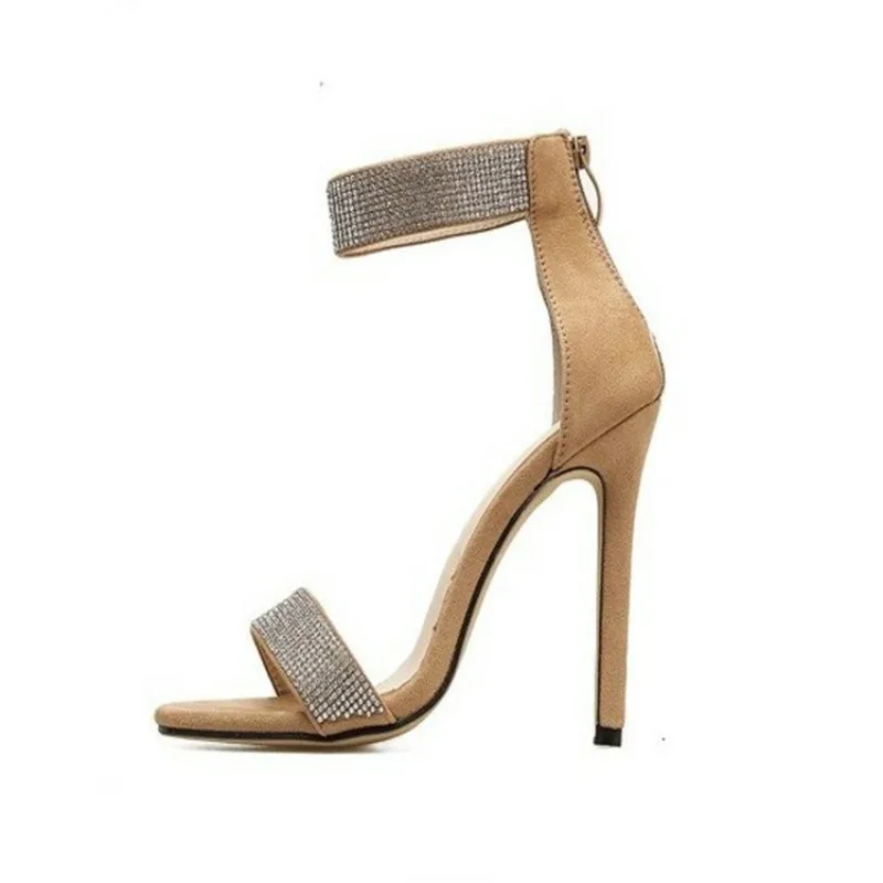 2024 New Summer Women Sandals Shallow Solid Color Shoes for Women High Heels Thin Heel Sandals Designer Sandals Zapatos De Mujer