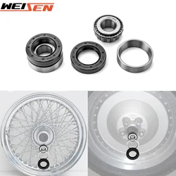 Motorcycle Front or Rear Wheel Bearing and Seal Kit for Harley FLH/FLHT/FLHR/FLHS/FLT/FLTR/FLST/FXST/FXDWG/FXWG Models Accessory