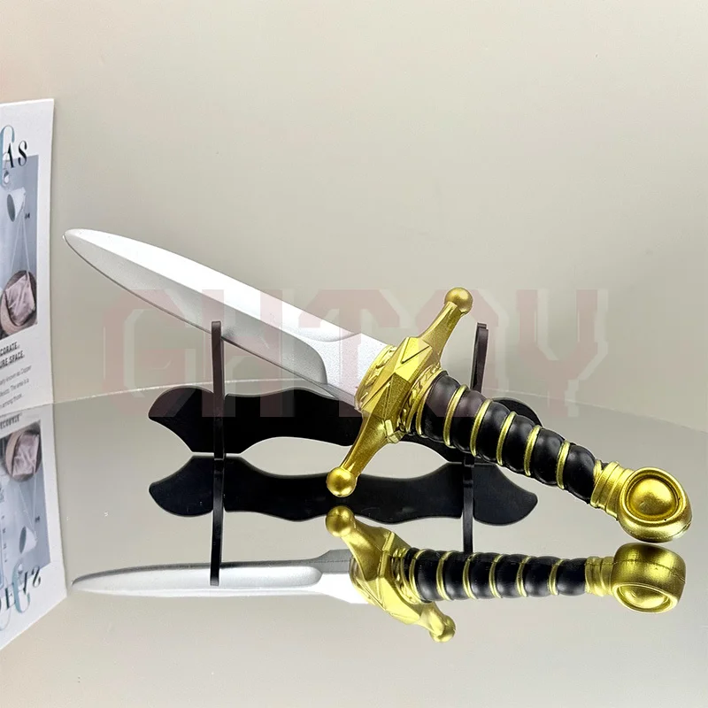 

witchers 3 foam short sword Pu katana knife cosplay props hunting knife safety toys medieval Swords Desktop accessorie boy Gifts