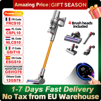 ABIR VC205 Cordless Handheld Vacuum Cleaner ,27000PA,Smart Dust Detction, Big Touch Screen,WithSmart Vacuum for Pet Home